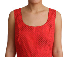 Load image into Gallery viewer, Dolce &amp; Gabbana Elegant Polka Dotted A-Line Sleeveless Dress
