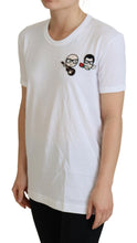 Load image into Gallery viewer, Dolce &amp; Gabbana Elegant White Crewneck Cotton T-Shirt
