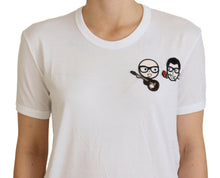 Load image into Gallery viewer, Dolce &amp; Gabbana Elegant White Crewneck Cotton T-Shirt
