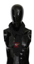 Load image into Gallery viewer, Dolce &amp; Gabbana Chic Woolen Embroidered Men&#39;s Scarf
