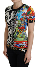 Load image into Gallery viewer, Dolce &amp; Gabbana Elegant Multicolor Cotton Casual Tee

