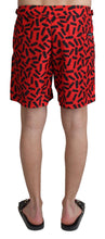 Load image into Gallery viewer, Dolce &amp; Gabbana Chic Red Swim Trunks Boxer Shorts
