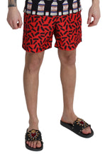 Load image into Gallery viewer, Dolce &amp; Gabbana Chic Red Swim Trunks Boxer Shorts
