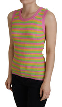 Load image into Gallery viewer, Dolce &amp; Gabbana Elegant Silk Sleeveless Tank Top Vest
