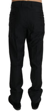 Load image into Gallery viewer, Dolce &amp; Gabbana Elegant Black Virgin Wool Dress Pants
