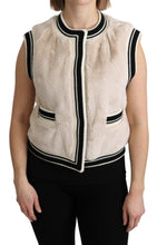 Load image into Gallery viewer, Dolce &amp; Gabbana Elegant Sleeveless Faux Fur Vest
