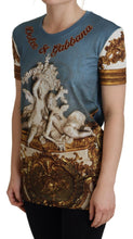 Load image into Gallery viewer, Dolce &amp; Gabbana Chic Angel Print Casual Cotton Tee

