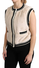 Load image into Gallery viewer, Dolce &amp; Gabbana Elegant Sleeveless Faux Fur Vest
