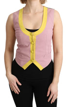 Load image into Gallery viewer, Dolce &amp; Gabbana Chic Sleeveless Vest in Pink Hues
