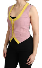 Load image into Gallery viewer, Dolce &amp; Gabbana Chic Sleeveless Vest in Pink Hues
