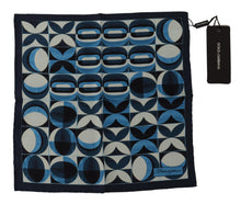 Load image into Gallery viewer, Dolce &amp; Gabbana Multicolor Patterned Square Handkerchief Silk Scarf
