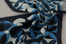 Load image into Gallery viewer, Dolce &amp; Gabbana Multicolor Patterned Square Handkerchief Silk Scarf
