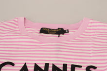 Load image into Gallery viewer, Dolce &amp; Gabbana Exclusive Striped Love Affair Cotton Tee
