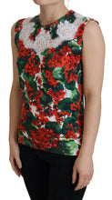 Load image into Gallery viewer, Dolce &amp; Gabbana Chic Floral Print Tank Top Vest
