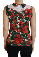 Load image into Gallery viewer, Dolce &amp; Gabbana Chic Floral Print Tank Top Vest
