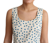 Load image into Gallery viewer, Dolce &amp; Gabbana Elegant Beige Polka Dot A-Line Sleeveless Dress
