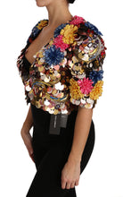 Load image into Gallery viewer, Dolce &amp; Gabbana Enchanted Sicily Crystal-Embellished Short Jacket
