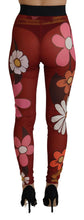 Load image into Gallery viewer, Dolce &amp; Gabbana Floral Red High Waist Leggings
