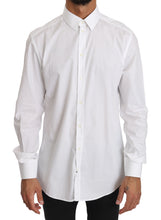 Load image into Gallery viewer, Dolce &amp; Gabbana Elegant Slim Fit Dress Shirt in Pure White
