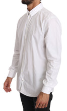 Load image into Gallery viewer, Dolce &amp; Gabbana Elegant Slim Fit Dress Shirt in Pure White
