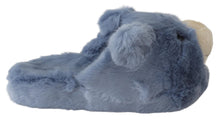 Load image into Gallery viewer, Dolce &amp; Gabbana Blue Teddy Bear Slippers Sandals Shoes
