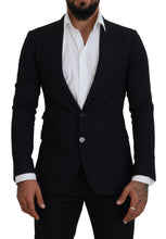 Load image into Gallery viewer, Dolce &amp; Gabbana Elegant Black Single-Breasted Blazer
