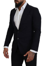 Load image into Gallery viewer, Dolce &amp; Gabbana Elegant Black Single-Breasted Blazer
