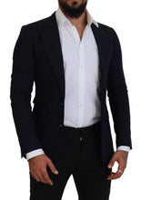 Load image into Gallery viewer, Dolce &amp; Gabbana Elegant Black Single-Breasted Blazer
