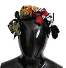 Load image into Gallery viewer, Dolce &amp; Gabbana Elegant Silk Floral Butterfly Headband
