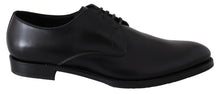 Load image into Gallery viewer, Dolce &amp; Gabbana Black Leather SARTORIA Men&#39;s Shoes
