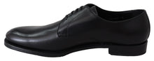 Load image into Gallery viewer, Dolce &amp; Gabbana Black Leather SARTORIA Hand Made Shoes
