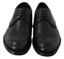 Load image into Gallery viewer, Dolce &amp; Gabbana Black Leather SARTORIA Hand Made Shoes
