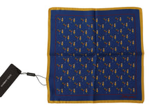 Load image into Gallery viewer, Dolce &amp; Gabbana Multicolor Printed DG Logo Square Handkerchief Scarf
