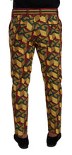 Load image into Gallery viewer, Dolce &amp; Gabbana Elegant Multicolor Tapered Pants for Men
