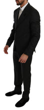 Load image into Gallery viewer, Dolce &amp; Gabbana Elegant Black Crystal-Embellished Two-Piece Suit
