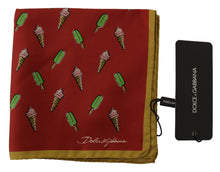 Load image into Gallery viewer, Dolce &amp; Gabbana Multicolor Printed Square Mens Handkerchief Scarf
