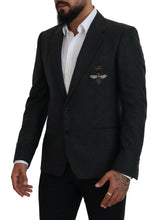 Load image into Gallery viewer, Dolce &amp; Gabbana Elegant Gray Single Breasted Wool Blazer
