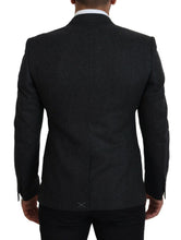 Load image into Gallery viewer, Dolce &amp; Gabbana Elegant Gray Single Breasted Wool Blazer
