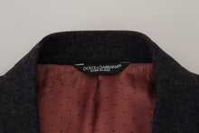 Load image into Gallery viewer, Dolce &amp; Gabbana Elegant Gray Single Breasted Wool Blazer
