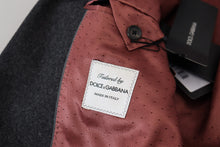 Load image into Gallery viewer, Dolce &amp; Gabbana Elegant Gray Single Breasted Wool Blazer
