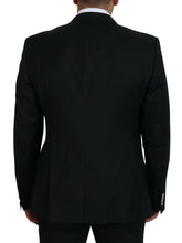 Load image into Gallery viewer, Dolce &amp; Gabbana Elegant Black Martini Wool Blazer
