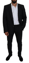 Load image into Gallery viewer, Dolce &amp; Gabbana Elegant Black Martini Wool Blazer
