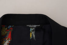 Load image into Gallery viewer, Dolce &amp; Gabbana Elegant Black Martini Wool Blazer
