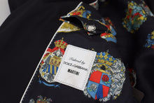 Load image into Gallery viewer, Dolce &amp; Gabbana Elegant Black Martini Wool Blazer
