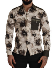 Load image into Gallery viewer, Dolce &amp; Gabbana Floral Print Casual Cotton Shirt
