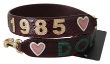 Load image into Gallery viewer, Dolce &amp; Gabbana Exquisite Bordeaux Shoulder Strap Accessory
