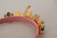 Load image into Gallery viewer, Dolce &amp; Gabbana Multicolor Crystal Embellished Diadem Headband
