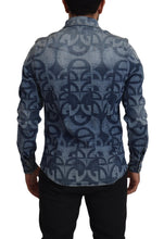 Load image into Gallery viewer, Dolce &amp; Gabbana Elegant Slim Fit Casual Blue Men&#39;s Shirt
