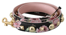 Load image into Gallery viewer, Dolce &amp; Gabbana Elegant Floral Leather Shoulder Strap
