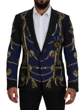Load image into Gallery viewer, Dolce &amp; Gabbana Elegant Multicolor Martini Blazer
